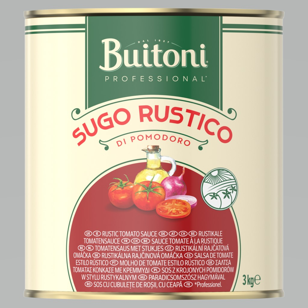 СОС ДОМАТИ С ПОДПРАВКИ SUGO RUSTICO BUITONI 3КГ