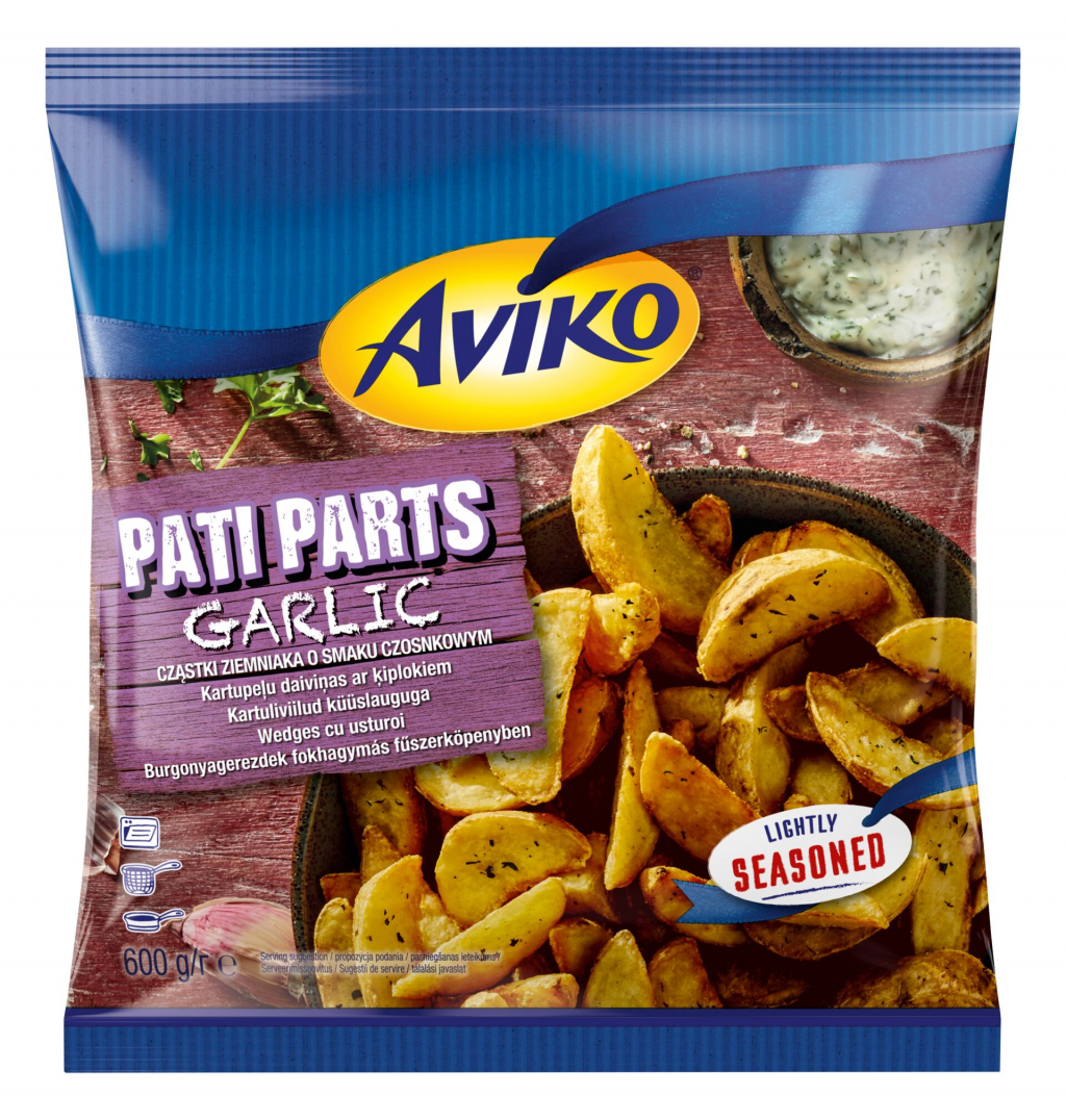 AVIKO ЧЕСНОВИ РЕЗЕНИ С КОЖА 600g